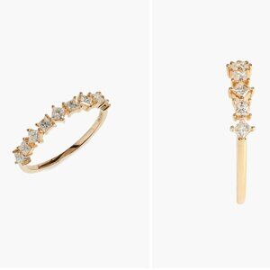 Dana Rebecca - Millie Ryan Princess Diamond Ring - Size 9.75/10